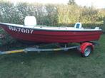 Boot met trailer, Watersport en Boten, Ophalen, Gebruikt, Tot 10 pk, 3 tot 6 meter