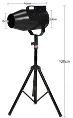 Nieuwe FIRST CLASS SCHUIM MACHINE 2000W & STATIEF, Muziek en Instrumenten, Ophalen of Verzenden, Nieuw, Licht, Kleur