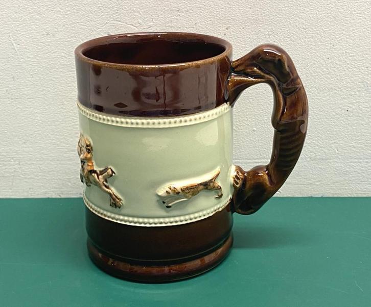 Denby Stoneware Steengoed mok met Tekkel-handvat, Antiek en Kunst, Antiek | Keramiek en Aardewerk, Ophalen of Verzenden