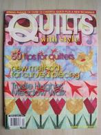 054 - Quilts with style mar/apr 2005, Boeken, Ophalen of Verzenden, Zo goed als nieuw, Quilts with style, Borduren en Naaien
