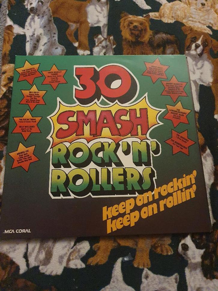 LP - Various – 30 Smash Rock 'N' Rollers - 1974, Cd's en Dvd's, Vinyl | Rock, Zo goed als nieuw, Rock-'n-Roll, 12 inch, Ophalen of Verzenden