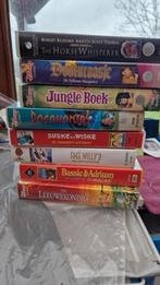 Vhs bandjes van Disney, WB, ..., Cd's en Dvd's, Ophalen of Verzenden, Zo goed als nieuw, Tekenfilms en Animatie, Tekenfilm