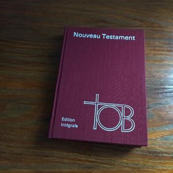 De volledige editie van de TOB van het Nieuwe Testament  beschikbaar voor biedingen
