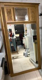 grote, antieke spiegel  gouden gekleurde  frame, Huis en Inrichting, Ophalen