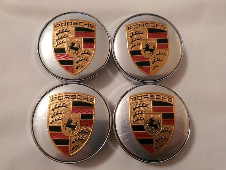 Couvre-roues Porsche, cache-moyeux 60 mm/56 mm, Autos : Divers, Enjoliveurs, Neuf, Enlèvement ou Envoi