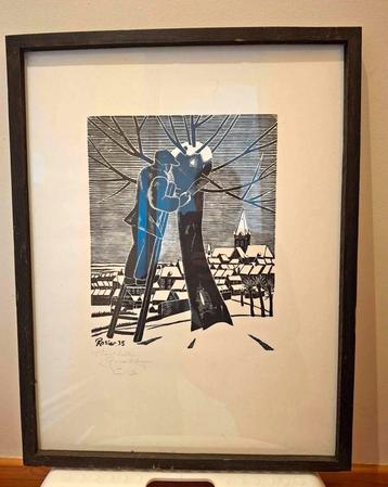 Houtsneden Rosier Karel 1906-1990 beschikbaar voor biedingen