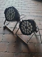 2 DMX Ledspots 18 x 18w, Muziek en Instrumenten, Ophalen, Licht