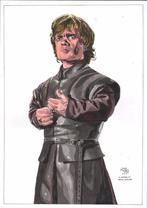 Tyrion Lannister (Game of Thrones) Diego Mendes XL tekening, Verzenden