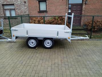 Plateau aanhangwagen nieuw 2,5mx1,5m beschikbaar voor biedingen