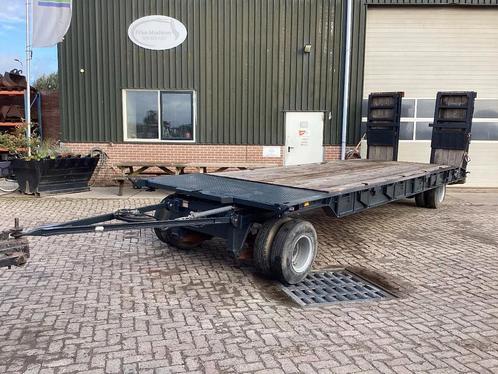 Zelfbouw Dieplader 2 assen (bj 2000), Auto's, Vrachtwagens, Te koop, Aanhangers en Opleggers, Overige brandstoffen, BTW verrekenbaar
