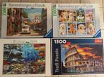 Puzzel 1500 stukjes, Ophalen of Verzenden