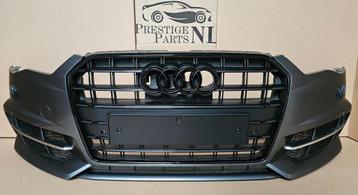 Voorbumper Audi A6 C7 4G Facelift S6 Origineel 4xPDC KLS FL beschikbaar voor biedingen
