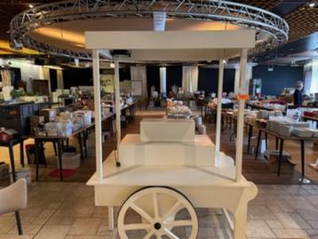 Snoep kar Horeca - babyborrel - Dessert buffet kar - Wijn  beschikbaar voor biedingen