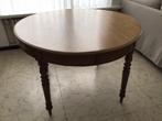 Ronde tafel, Huis en Inrichting, Tafels | Salontafels, Ophalen, Gebruikt, 100 tot 150 cm, 100 tot 150 cm