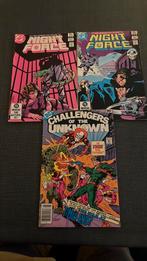 3DC comics Night Force , Challengers, Boeken, Strips | Comics, Amerika, Ophalen of Verzenden, Zo goed als nieuw, Meerdere comics