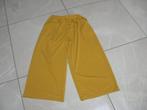 pantalon 3/4 moutarde, Kleding | Dames, Broeken en Pantalons, Ophalen of Verzenden, Nieuw, Maat 46/48 (XL) of groter, Overige kleuren
