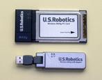 US Robotics Wireless MAXg PC Card & USB adapter, Informatique & Logiciels, Routeurs & Modems, Comme neuf, Enlèvement ou Envoi