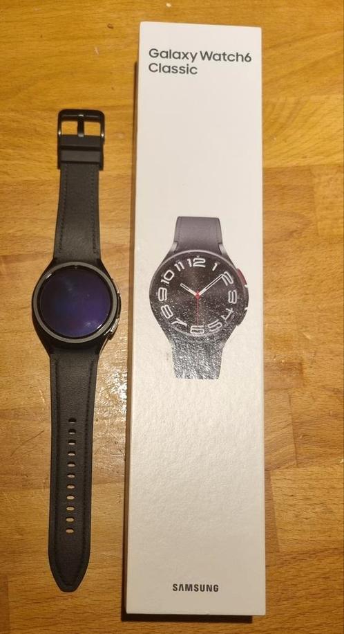 Samsung Galaxy horloge 6 Klassiek 43 mm, Handtassen en Accessoires, Smartwatches, Zo goed als nieuw, Ophalen of Verzenden