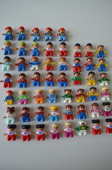 Lego-Duplo zeer veel popjes en dieren €2,00 per stuk, Enlèvement ou Envoi, Comme neuf, Briques en vrac, Duplo