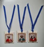 3 boucliers de Niderviller « Royal Dog » en porcelaine, Enlèvement ou Envoi, Neuf, Chien ou Chat, Statue ou Figurine