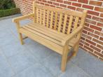 te koop 2-zit teak bank met korting, Tuin en Terras, Tuinbanken, Ophalen, Nieuw, Teakhout