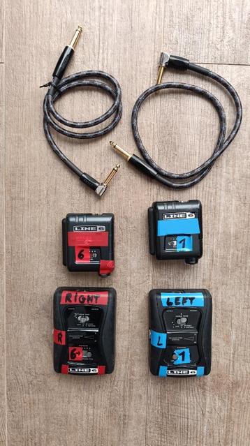 Wireless HF Guitar LINE 6 RELAY G30 (x2) disponible aux enchères