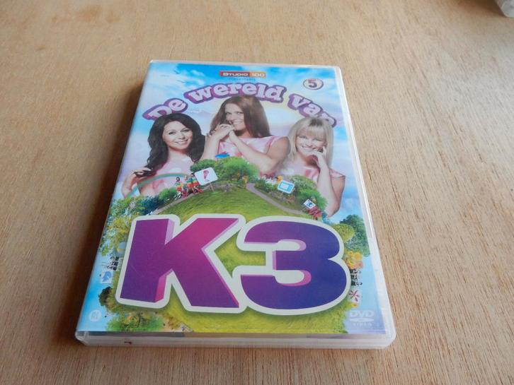 nr.2408- Dvd: de wereld van K3 (deel 3) - kinderfilm, Cd's en Dvd's, Dvd's | Kinderen en Jeugd, Film, Avontuur, Alle leeftijden