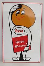 Emaille Reclamebord Esso 30cmx20cm, Ophalen of Verzenden, Zo goed als nieuw, Reclamebord