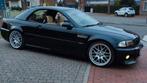 BMW 323 ci cabrio+ m3 met hardtop, Auto's, Cabriolet, Zwart, Leder, Handgeschakeld