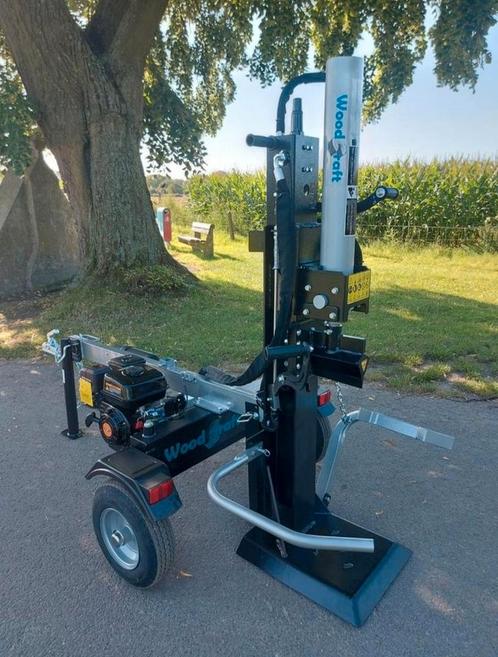 TE HUUR kliefmachine tot 22ton, Tuin en Terras, Kloofmachines, Zo goed als nieuw, Benzine, Ophalen of Verzenden