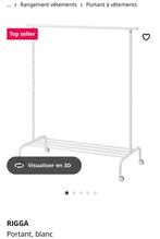 Portant a vêtement ikea Zigga, Kleding | Dames, Kledingrekken, Ophalen, Zo goed als nieuw