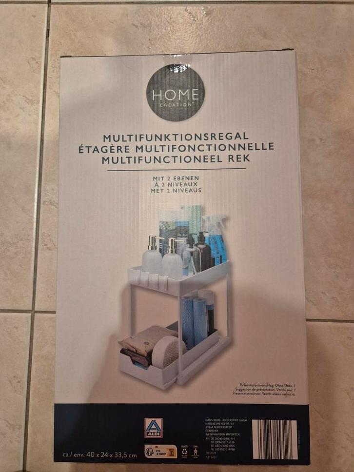 Multifunctioneel rek met 2 niveaus — HOME CREATION (neu), Huis en Inrichting, Kasten | Overige, Nieuw, Ophalen of Verzenden