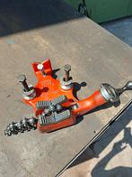 werkbank kettingpijpklem ridgid bc410 met buizenplooi, Enlèvement, Utilisé
