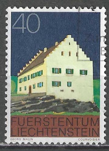 Liechtenstein 1978 - Yvert 644 - Gebouw in Bendern (ST) beschikbaar voor biedingen