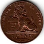 Belgique : 1 centime 1912 Français Morin 317 Ref 14880, Timbres & Monnaies, Monnaies | Belgique, Bronze, Envoi, Monnaie en vrac