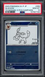 Glaceon [Yu Nagaba] PSA 10 - 069/SV-P - Japanese Promo 2023, Ophalen of Verzenden, Zo goed als nieuw, Losse kaart