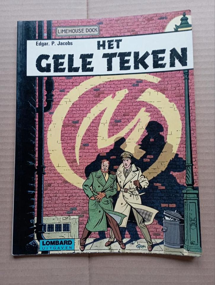 Het gele teken - Edgar P. Jacobs (1970), Boeken, Stripverhalen, Gelezen, Eén stripboek, Ophalen of Verzenden