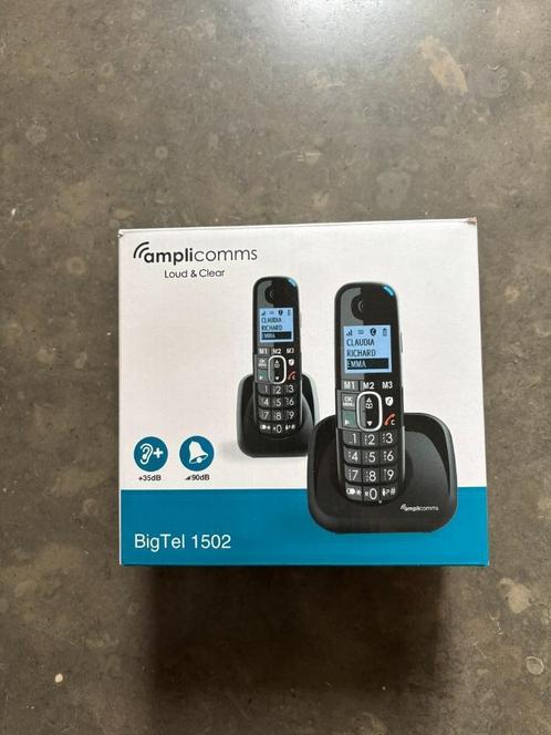 Draadloze telefoons, Telecommunicatie, Vaste telefoons | Handsets en Draadloos, Gebruikt, 2 handsets, Ophalen