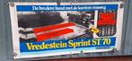 2 x reclame banner, banners van Vredestein banden., Ophalen of Verzenden, Gebruikt, Reclamebord