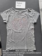 Grijs T-shirt maat M, Comme neuf, Manches courtes, Taille 38/40 (M), Jacqueline de Yong