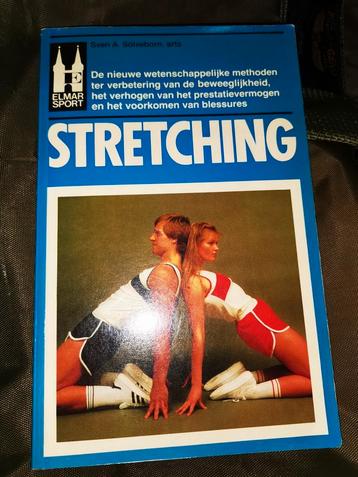 STRETCHING - Elmar sport boek als nieuw uitgave 1988  beschikbaar voor biedingen