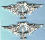 Belgian Air Force Collar Insignia ( H5 ), Enlèvement ou Envoi, Armée de l'air, Emblème ou Badge