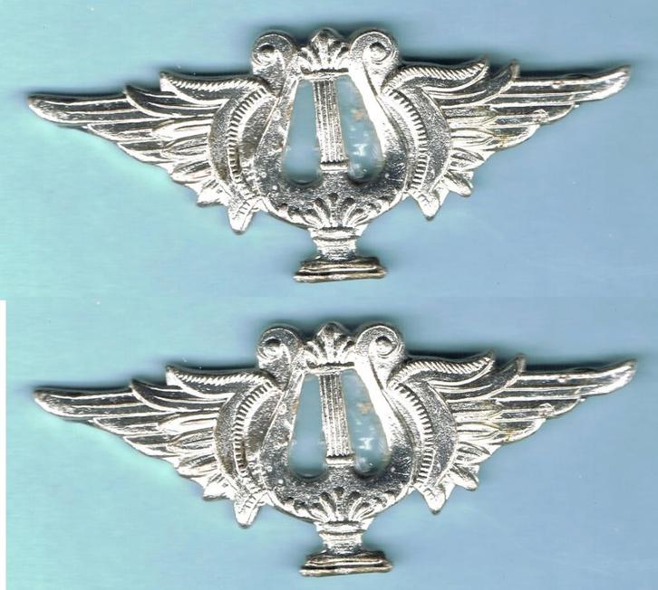 Belgian Air Force Collar Insignia ( H5 ), Verzamelen, Militaria | Algemeen, Luchtmacht, Embleem of Badge, Ophalen of Verzenden