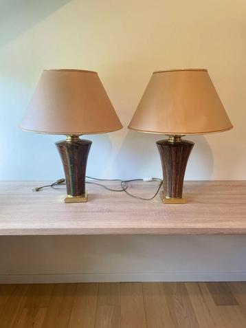 Paar le Dauphin lampen  beschikbaar voor biedingen