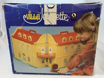Villa Jeannette poppenhuis poppenmeubels Jean Höfler vintage beschikbaar voor biedingen