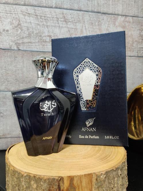 Afnan Turathi Blue 90ml EDP - Mannen parfum, Bijoux, Sacs & Beauté, Beauté | Parfums, Comme neuf, Envoi