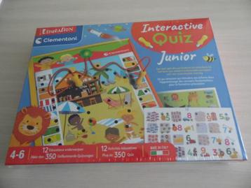 INTERACTIVE QUIZ JUNIOR CLEMENTONI   NEUF SOUS BLISTER beschikbaar voor biedingen