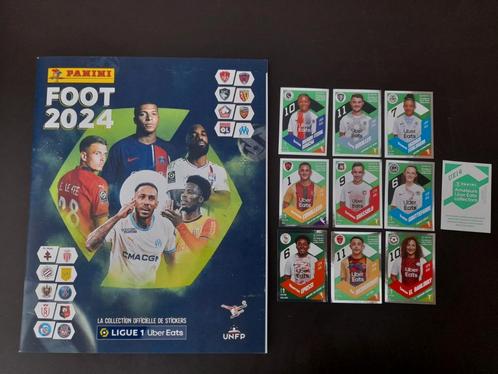 Panini Foot 2024 zeldzame groene UE nummers, Hobby en Vrije tijd, Stickers en Plaatjes, Zo goed als nieuw, Ophalen of Verzenden