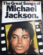 Michael Jackson - The great songs, Livres, Musique, Comme neuf, Artiste, Enlèvement ou Envoi, Michael Jackson