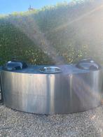 2-in-1 houtskool- en gasbarbecue met een spoelbak !, Tuin en Terras, Ophalen, Gebruikt